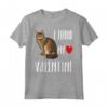 I Found My Valentine Day LaPerm Cat Lover - T-shirt Regalo per Amante dei Gatti - Ideale per Amici e Familiari di Amanti dei Gatti