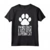 I'm not Crazy, I Just Love Laperm Cat Maglietta - Funny Gift for Laperm Cat Lovers - Ideal for Birthdays or Just Because