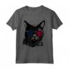 LaPerm Cat 4th Luglio America USA Bandiera Maglietta - Regalo per Proprietari di Gatti LaPerm - Ideale per Festività Americane