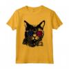 LaPerm Cat 4th Luglio America USA Bandiera Maglietta - Regalo per Proprietari di Gatti LaPerm - Ideale per Festività Americane