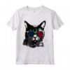 LaPerm Cat 4th Luglio America USA Bandiera Maglietta - Regalo per Proprietari di Gatti LaPerm - Ideale per Festività Americane
