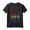Donna Laser Tag Amante - Retro Laser Tag Maglietta con Collo a V - Ideale per gli Appassionati di Laser Tag