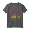 Donna Laser Tag Amante - Retro Laser Tag Maglietta con Collo a V - Ideale per gli Appassionati di Laser Tag