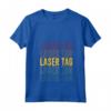 Donna Laser Tag Amante - Retro Laser Tag Maglietta con Collo a V - Ideale per gli Appassionati di Laser Tag
