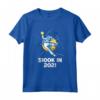 Bitcoin Laser Ray Until 100k BTC Crypto Blockchain Maglietta - Funny Novelty Tee for Bitcoin Enthusiasts and Traders