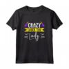 Laser Tag Lasertag Maglietta - Crazy Laser Tag Lady - Abbigliamento per Squadra di Laser Tag
