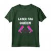 Laser Tag Player Laser Laser Tag Queen Lasertag Gioco Maglietta - Ideale per i Fan di Laser Tag e Feste a Tema - Equipaggiamento per Laser Tag
