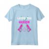 Laser Tag Queen - Maglietta Gioco Laser Tag con Grafica Ingranaggio e Mirino - Ideale per Fan e Giocatori di Laser Tag