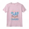 Donna Getting The Flag Is My Cardio - Tag Laser Maglietta con Collo a V per Compleanno a Tema Laser Tag - Ideale per Guerrieri del Laser Tag Indoor