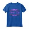 Crazy Laser Tag Lady Squadra - Maglietta per Compleanno Indoor - Opzioni di Design per Feste Divertenti