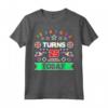 Lasertag Suit - Maglietta Laser Game per Feste di Compleanno a Tema Laser Tag - Costume Compleanno Ninja Turns 25 Today