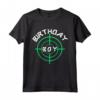 Birthday Boy - Maglietta Giocatore Tag Laser per Bambini Fan di Laser Tag - Ideale per Compleanno o Feste Laser Tag