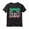 Lasertag Suit Laser Game - Maglietta Tagging is my Cardio per Feste di Compleanno Laser Tag - Ideale per Bambini e Adulti
