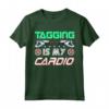 Lasertag Suit Laser Game - Maglietta Tagging is my Cardio per Feste di Compleanno Laser Tag - Ideale per Bambini e Adulti