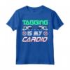 Lasertag Suit Laser Game - Maglietta Tagging is my Cardio per Feste di Compleanno Laser Tag - Ideale per Bambini e Adulti