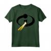HapTiger Pixar Incredibles 2 Laser Logo Maglietta - Officially Licensed Apparel for Fans - 18PXIT00093A-001 Included