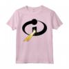 HapTiger Pixar Incredibles 2 Laser Logo Maglietta - Officially Licensed Apparel for Fans - 18PXIT00093A-001 Included