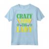Crazy Laser Tag Lady - Completo da Festa Laser Tag per Bambini - T-shirt Tema Laser Tag per Compleanni