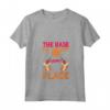 Donna The Base Is My Happy Place Tag Laser Maglietta con Collo a V - Completo da Festa per Bambini e Bambine - Ideale per Compleanno a Tema Laser Tag