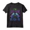 I’m Just Here To Rush In Tag Laser Maglietta - Completo Festa Laser Tag per Bambini - Ideale per Compleanno a Tema Laser Tag