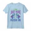 I’m Just Here To Rush In Tag Laser Maglietta - Completo Festa Laser Tag per Bambini - Ideale per Compleanno a Tema Laser Tag