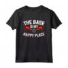 Laser Tag Lasertag Maglietta - The Base Is MY Happy Place - Abbigliamento Squadra per Feste