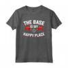 Laser Tag Lasertag Maglietta - The Base Is MY Happy Place - Abbigliamento Squadra per Feste