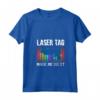 Laser Tag Made Me Do It - Maglietta Laser Tag con Collo a V per Squadre e Giocatori - Ideale per gli Amanti dei Giochi di Strategia