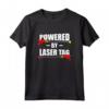 Maglietta Laser Tag Powered By Lasertag - Abbigliamento per Feste di Laser Tag - Ideale per Squadre