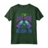 I’m Just Here To Rush In Tag Laser Maglietta - Completo Festa Laser Tag per Bambini - Ideale per Compleanni a Tema