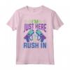 I’m Just Here To Rush In Tag Laser Maglietta - Completo Festa Laser Tag per Bambini - Ideale per Compleanni a Tema