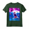 Laser Eyes Space Cat Riding On Surfing Llama Unicorn - Maglietta divertente e originale per amanti degli animali strambi - Acquista online!