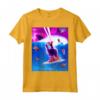 Laser Eyes Space Cat Riding On Surfing Llama Unicorn - Maglietta divertente e originale per amanti degli animali strambi - Acquista online!