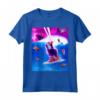 Laser Eyes Space Cat Riding On Surfing Llama Unicorn - Maglietta divertente e originale per amanti degli animali strambi - Acquista online!