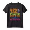 Laser Tag Player Respawn - Maglietta per Compleanno a Tema Laser Tag - Ideale per Bambini e Bambine Guerrieri del Laser Tag