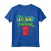 Questo Laser Tagger Compie 12 Anni - Maglietta Compleanno Laser Tag - Ideale per Feste a Tema