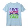 Live Love Lasertag Tag Laser Maglietta - Completo per Festa di Compleanno a Tema Laser Tag per Bambini e Bambine