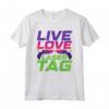 Live Love Lasertag Tag Laser Maglietta - Completo per Festa di Compleanno a Tema Laser Tag per Bambini e Bambine