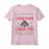 Funny Christmas Laser Tag Team - Xmas Maglietta per Giocatori di Laser Tag - Ideale per le Feste Natalizie