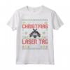 Funny Christmas Laser Tag Team - Xmas Maglietta per Giocatori di Laser Tag - Ideale per le Feste Natalizie