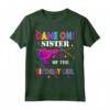 Game On Sister of the Birthday Girl - Family Matching Laser Tag Maglietta - Ideale per Feste di Compleanno a Tema Tag Laser