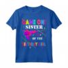 Game On Sister of the Birthday Girl - Family Matching Laser Tag Maglietta - Ideale per Feste di Compleanno a Tema Tag Laser