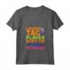 Donna Laser Tag Player Respawn Tag Laser Maglietta con Collo a V - Completo festa per Guerrieri del Laser Tag - Ideale per Compleanno a Tema Laser Tag