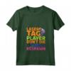 Donna Laser Tag Player Respawn Tag Laser Maglietta con Collo a V - Completo festa per Guerrieri del Laser Tag - Ideale per Compleanno a Tema Laser Tag