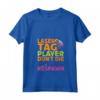 Donna Laser Tag Player Respawn Tag Laser Maglietta con Collo a V - Completo festa per Guerrieri del Laser Tag - Ideale per Compleanno a Tema Laser Tag