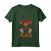 Donna The Base Is My Happy Place Tag Laser Maglietta con Collo a V - Completo da festa Laser Tag per Bambini - Abbigliamento per Guerrieri del Laser Tag Indoor