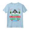 Snow Christmas Laser Tag Team - Xmas Maglietta per Appassionati di Giochi Laser Tag - Ideale come Regalo