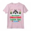Snow Christmas Laser Tag Team - Xmas Maglietta per Appassionati di Giochi Laser Tag - Ideale come Regalo