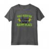 Laser Tag Lasertag Maglietta - The Laser Tag Hall Is My Happy Place - Ideale per Feste di Laser Tag