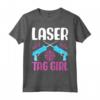 Giocatore Ragazza Laser Tag Maglietta - Design per gli Amanti del Gioco - Laser Tag Girl Player